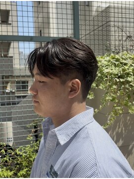 スタイル 成城学園前(STYLE) メンズ センターパート 曲がる縮毛矯正