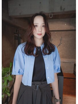 シカ(sica) 秋のレッドブラウンロングスタイル