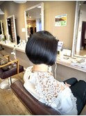 大人ショート髪質改善艶感ショート