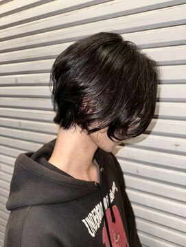 ハコ(HACO) メンズボブも歓迎◯　デザインレイヤーボブ