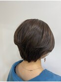 シルエット綺麗ショート