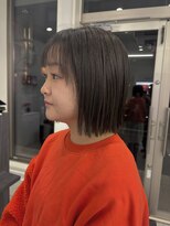 プレジールバイラファブリック(PLAISIR by LA FABRIQUE)&nbsp;切りっぱなしボブ【新村/PLAISIR/草加】