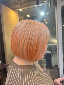 ロコスピアーズ(ROCO SPEARZ) ホワイトベージュ×オレンジ