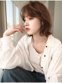 ミディアムレイヤー・レイヤーカット・大人可愛いレイヤー