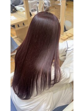 バイオレット ナゴヤ(Violet Nagoya) ブリーチなしダブルカラー  ワインレッド  IC-42