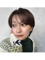 ドルセ(Dulce)&nbsp;ショート×似合わせカット×ダークアッシュ