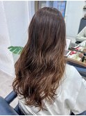 大人の透明感ゆるふわロングウェーブ