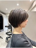 美フォルムショートボブ/40代/50代/60代