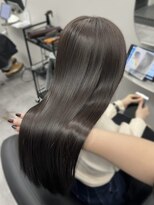 アイスプロドバイブルーム 木更津店(ice prod by bloom)&nbsp;ワンホンレイヤー/ミルクティーブロンド/ダークブルー/木更津
