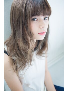 ベビーフェアリー 伊丹店(Baby Fairy) 厚めバング×無造作セミディ