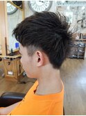 men'sツーブロックレイヤーショートヘア