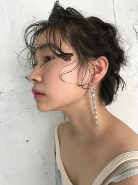 ダブ ギンザ(DaB ginza) 【アンニュイなショートアレンジ ヘアセット】