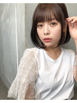 サクラ 岐阜(SAKURA) SAKURA岐阜☆ワンレンボブ☆インナーカラー☆