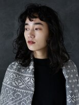 フリップビーアヴェダ(FLIP B AVEDA)&nbsp;本八幡×黒髪×ナチュラルラフパーマ