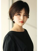 サーカス バイ ビュートリアム 青山(CIRCUS by BEAUTRIUM) 大人可愛い ショートボブ