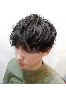 ヘアースペースシャルム (HAIR SPACE Charme) 無造作 スパイラル マッシュ♪
