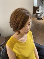 矢島美容室 荻窪店&nbsp;大人可愛いボブスタイル☆パーマでお手入れ楽に素敵に決まる！