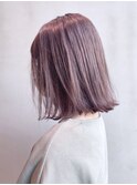ラベンダーベージュ_マロンベージュAラインボブ_ba323282