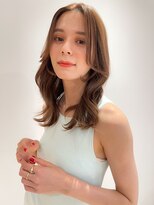 マイラ 銀座(myla)&nbsp;ヨシンモリ/マロンベージュ/かきあげロング/ヘーゼルグレージュ/