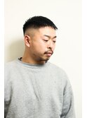 七三オールバックかき上げヘアコンマヘア196