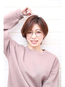 オーシャン(Ocean) [OCEAN Hair&Life藤原純] センターパートショートボブ☆