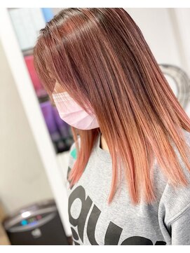 アヴァンス 京橋店(AVANCE) ビビットピンクベージュ！細かな筋感とグラデーション