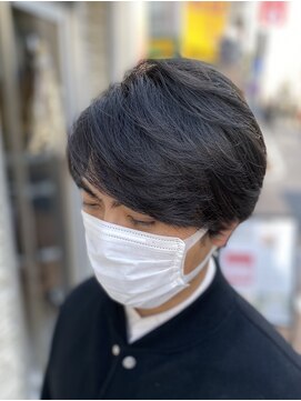 ハール ヘア スタジオ(haar HAIR STUDIO) メンズトップパーマ　メンズショート
