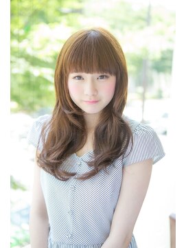 フェイス 赤羽店(face) 美髪大人可愛いネビージュこなれミディホワイトグレージュ赤羽