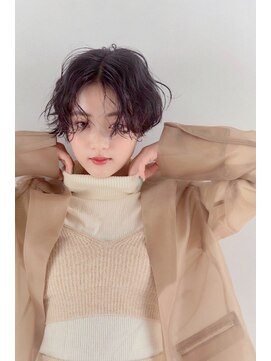 ウルカ 川口店(ulQua) ココアベージュボブウルフグレージュカラー