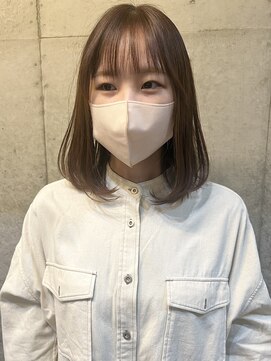 アイフィ(iFY) 【iFY 千葉】抜け感ロブ＆ラベンダーベージュカラー