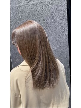 ラフ 難波店(LAFF) #黒髪#ボブルフ#ネビージュ#小顔#ワンレン