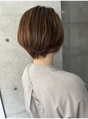 なめらかベージュ/ショートbob