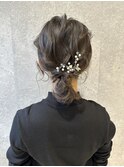 ボブアレンジ/ヘアアレンジ/お呼ばれヘア