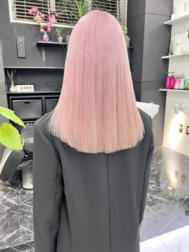 チュダック(ChuDuck) 韓国風《ペールピンク》ハイトーン/ケアブリーチ/ダブルカラー