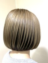 アズール 草加(azule) アウターカラー ベージュ ブリーチカラー