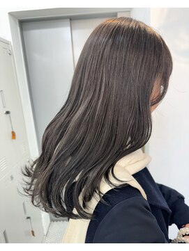 イコ 表参道原宿(ico) 暗くても透けるグレージュ