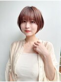 say. 原田美千留 大人かわいいショートボブ