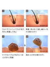 毛穴の一つひとつ、キメのすみずみまで。無数のバブルの力が、肌の美しさを変える