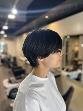 アンプヘアー 二条店(unpeu hair) ショートカット/ハンサムショート/京都/二条