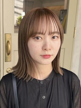 シエカ(CIECA.) 前髪カット/こなれミディ/ウェーブパーマ/イメチェン/レイヤー