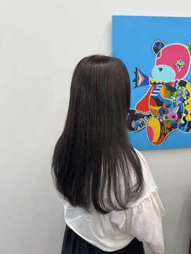 ジュネス 奈良橿原(Jeunesse) 【透明感暗髪】アッシュグレージュ