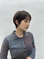ピークアブー アヴェダ アトレ恵比寿(PEEK-A-BOO AVEDA) 前髪ありショート/20代30代40代/岡野亘希