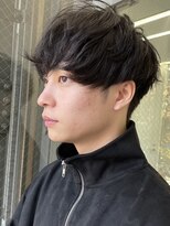 インセプション 銀座(INCEPTION)&nbsp;マッシュパーマ/スペインカールニュアンスパーマ/ダークアッシュ