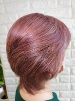 松本平太郎美容室 国立店 マッシュウルフ×イノアカラー×ハイライト/30代40代50代60代