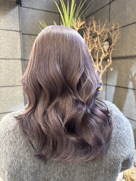 ゼスト フィーノ(ZEST fino) 【ナツミ】くすみ感♪ラベンダーグレージュ