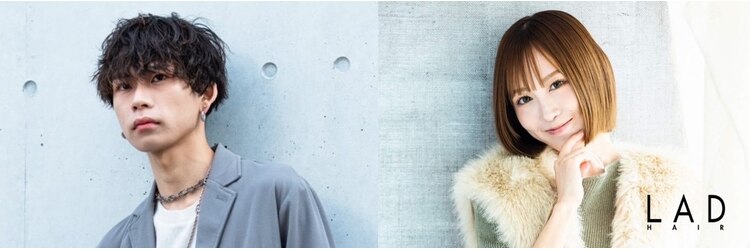 ラッドヘアー(LAD HAIR)のサロンヘッダー