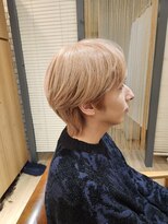 ネオリーブルノン 日吉(Neolive Runon)&nbsp;男女兼用ショートウルフミルクティーベージュハイトーン