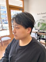 ラブハーツアンドビー マツヤマ(luve heart's And Be matsuyama)&nbsp;10代20代メンズフェザーショートフェザーパーマ