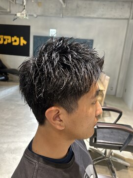 ハングアウト(Hangout) 刈り上げ/アップバング