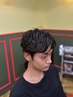 【男性おすすめ】カット＋眉パーマ＋クイックスパ　￥8250　眉カット込み